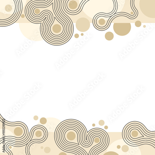 Layout in Zen garden Japanese style - top and bottom margins