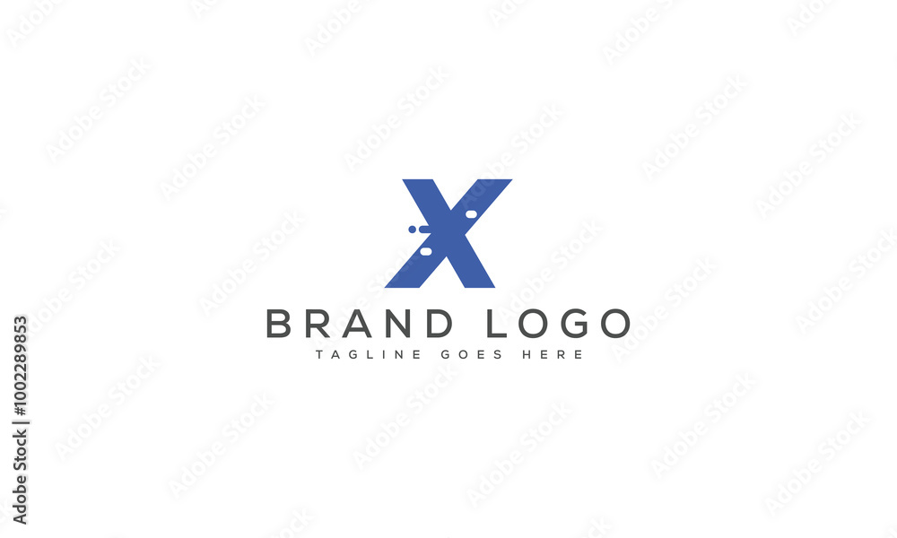 letter X logo design vector template design for brand. letter X logo design vector template design for brand.
