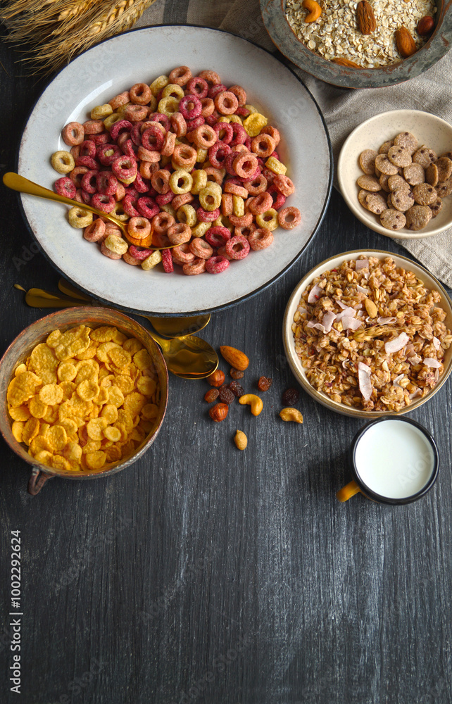 Oatmeal, Corn Flakes, Cereals, Cereal, Muesli, Granola Oatmeal, Corn Flakes, Cereals, Cereal, Muesli, Granola