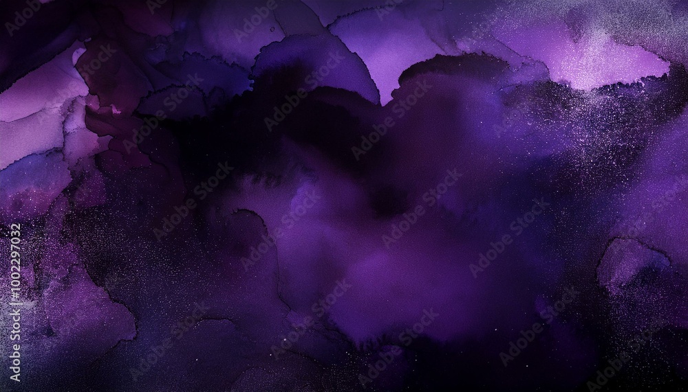 Abstract purple ink art Abstract purple ink art