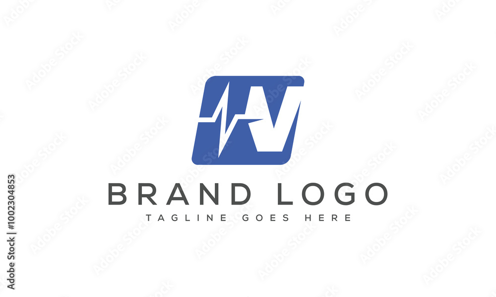 letter V logo design vector template design for brand. letter V logo design vector template design for brand.