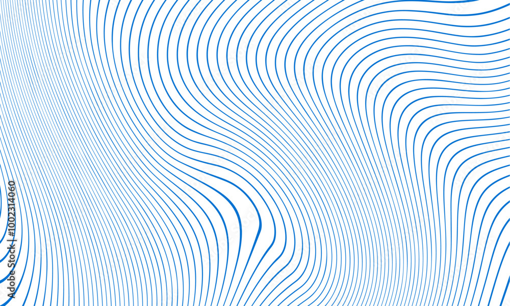 Abstract blue wave lines pattern on white background and texture. Vector background Abstract blue wave lines pattern on white background and texture. Vector background
