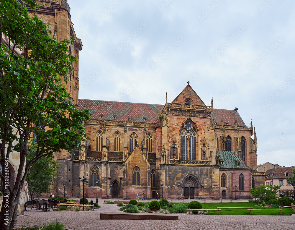 Fototapeta premium Église Saint-Martin - Colmar France