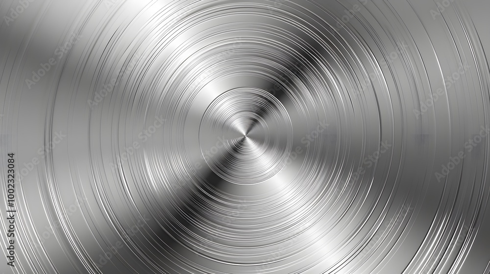 Obraz premium Seamless Brushed Steel Background in Gray