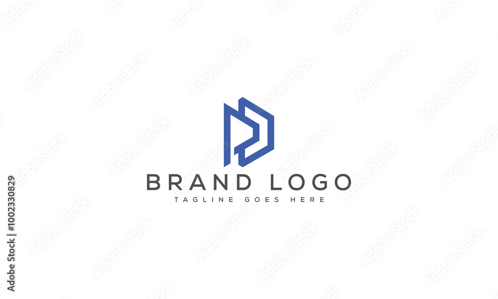 letter PD logo design vector template design for brand. letter PD logo design vector template design for brand.