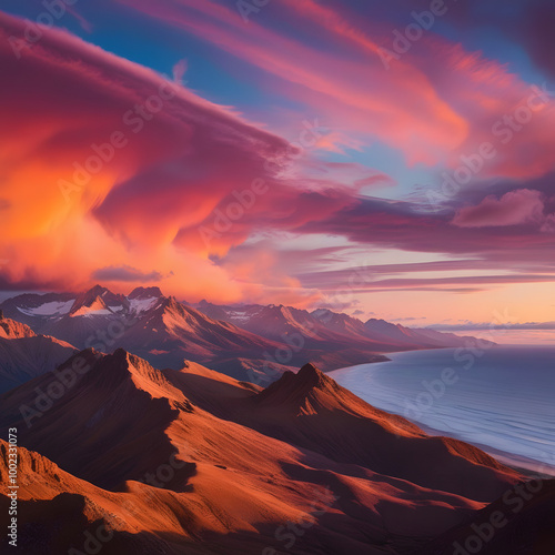 sunset the sea, sunset in the sea, the sea, sunset in the mountains, sunrise in mountains,waves, wave , rocks in the desert, formations, flow in the ocean, flow in the ocean, wave on beach, sunset sea