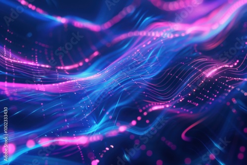 Wallpaper Mural Electric Neon Streaks in Blue and Pink Create Futuristic Motion Blur in Digital Abstract






 Torontodigital.ca