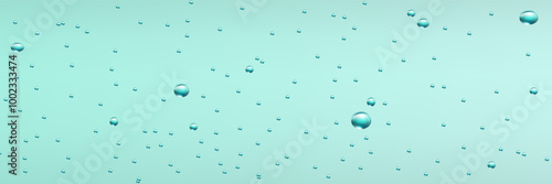 Rain transparent drops flow down the glass.Realistic wet condensation texture.Fresh water splash effect on the surface.Liquid spreading droplet shapes.