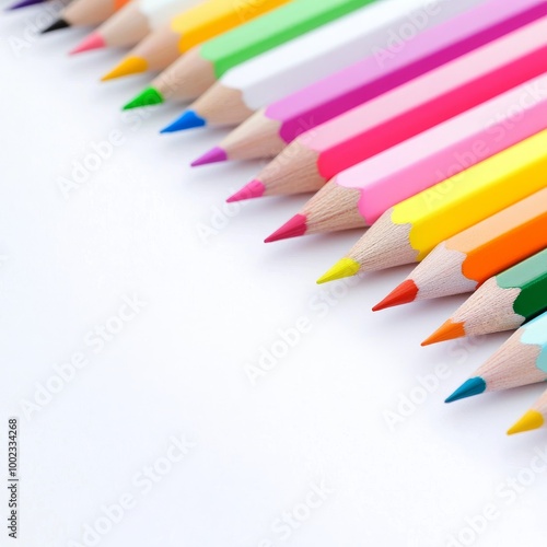 2408_082.Cute color pencil illustration on white background of Babaco photo