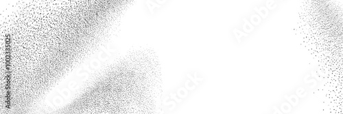  Black dots with a sandy texture. An abstract, grainy background featuring a noisy gradient pattern.