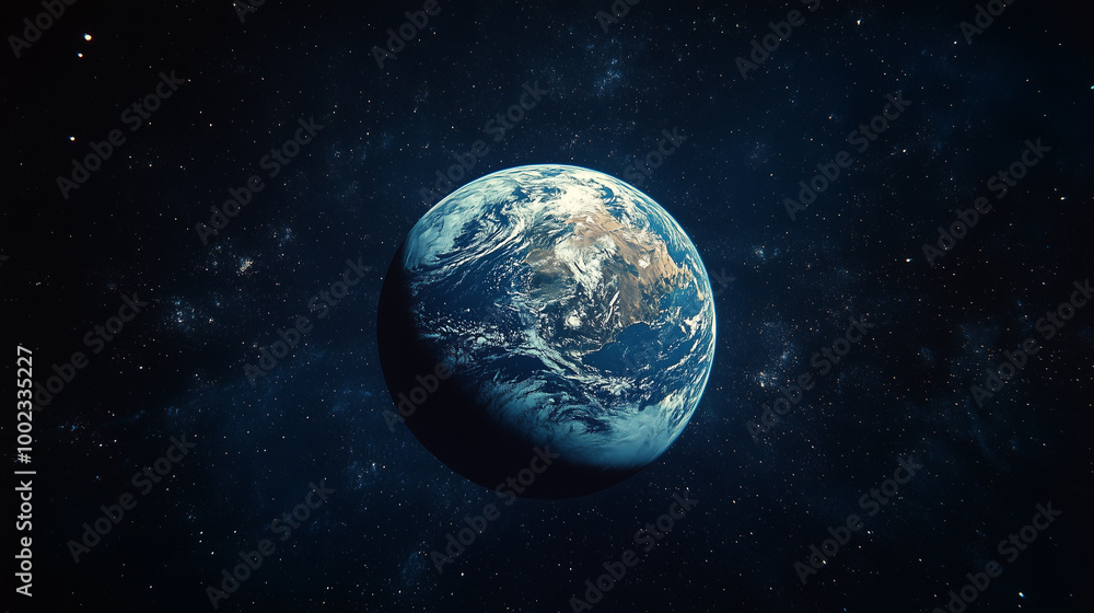 Fototapeta premium earth in space