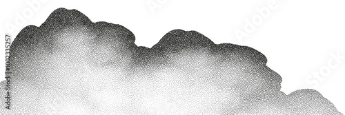  Black dots with a sandy texture. An abstract, grainy background featuring a noisy gradient pattern.