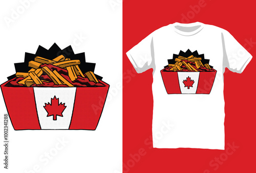 Canada Poutine t-shirt