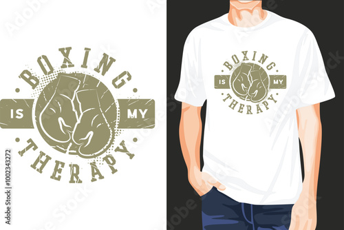 Boxing Therapy T-shirt