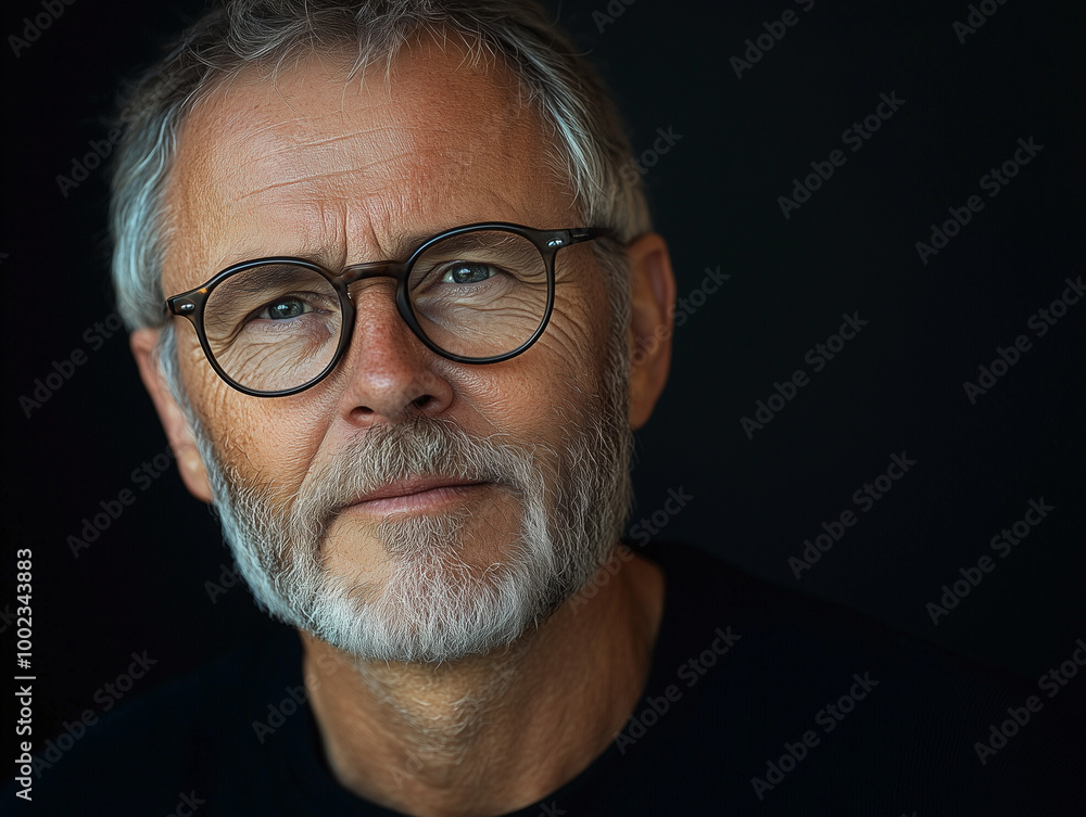 portrait of a senior person portrait of a senior person