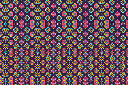 megamendung seamless texture pattern. background for cloth photo