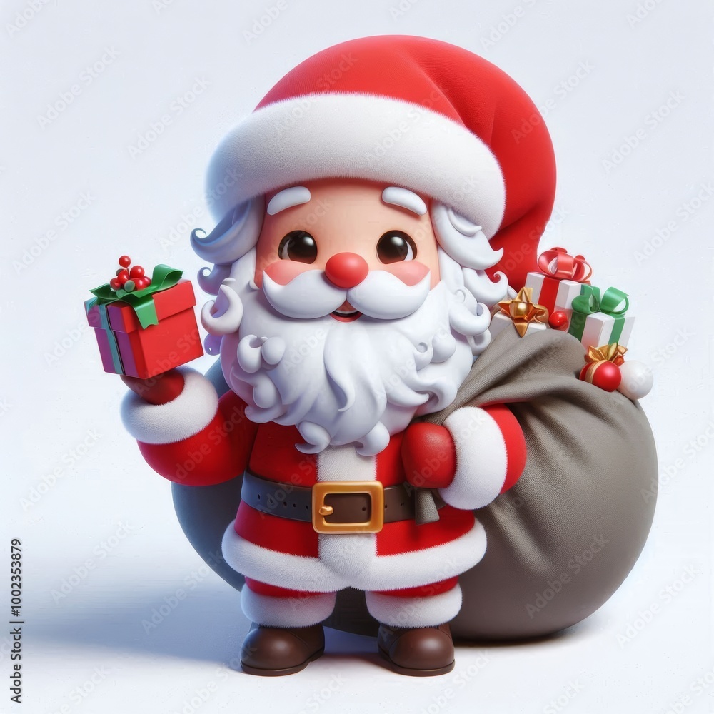 santa claus with gifts santa claus with gifts