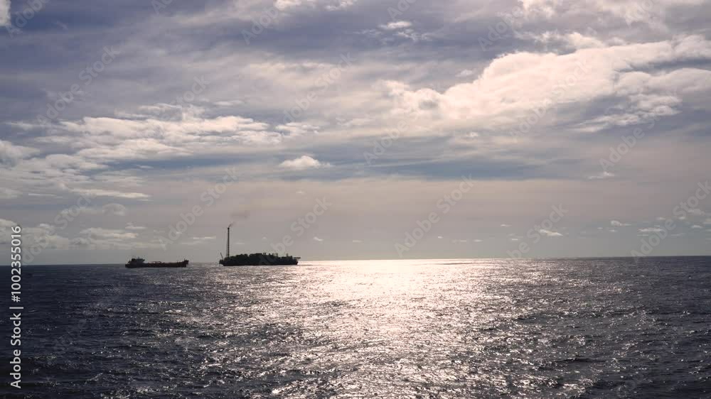 Oil and gas industry. Offshore oil industry. Oil and gas industry. Offshore oil industry.