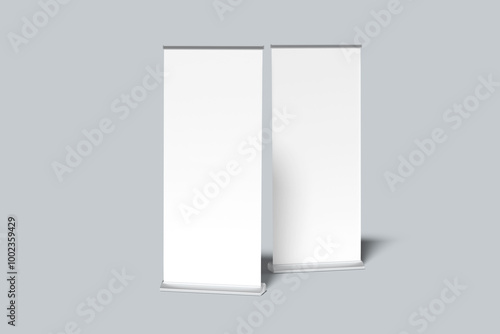 Rollup Banner Blank Mockup