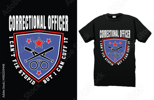 Correctional officer t-shirt