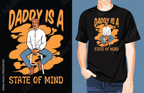 Daddy t-shirt design unique idea