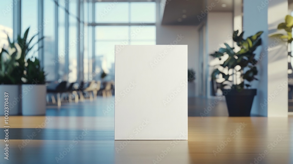 A3 Half-Fold Brochure Mockup, showcasing a blank brochure in a sleek office setting, highlighting its adaptability for diverse design applications and professional presentations A3 Half-Fold Brochure Mockup, showcasing a blank brochure in a sleek office setting, highlighting its adaptability for diverse design applications and professional presentations
