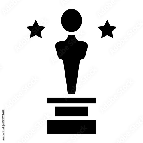 Film Award Icon Style