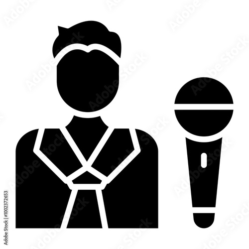 Host Male Icon Style