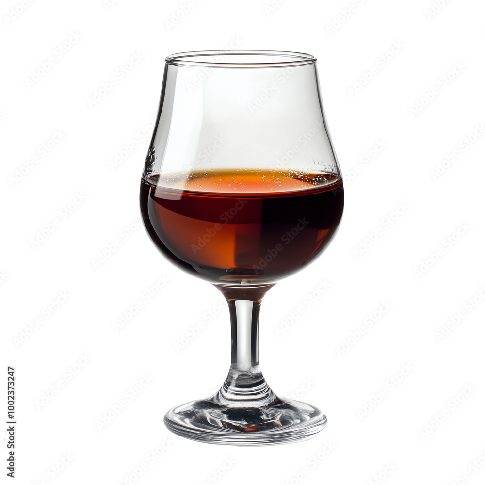 Glass of port wine isolated on transparent or white background Glass of port wine isolated on transparent or white background