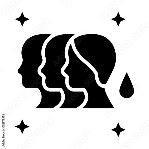 For All Skin Types Icon Style
