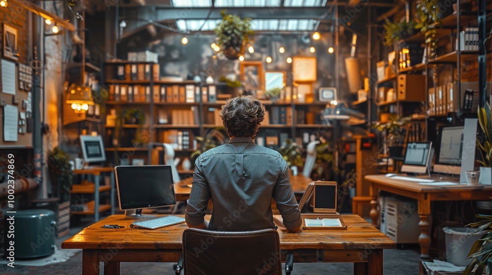 A positive business professionals with hands on the desktop, engaging in an appointment in an elegant industrial loft office. A positive business professionals with hands on the desktop, engaging in an appointment in an elegant industrial loft office.