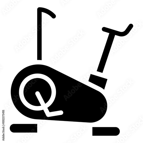 Bicycle Simulator Icon Style