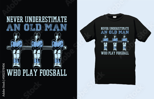Foosball t-shirt design