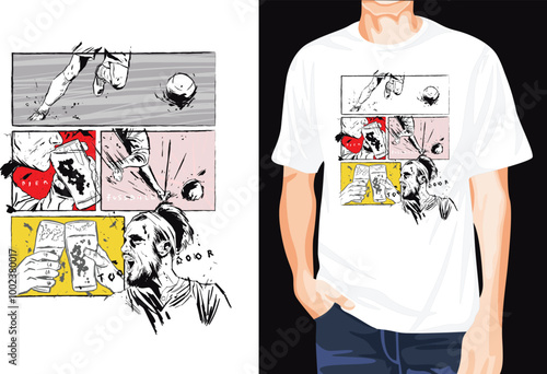 Fussball Bier t-shirt design unique idea