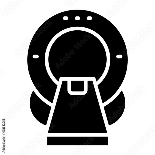 CT Scan Icon Style