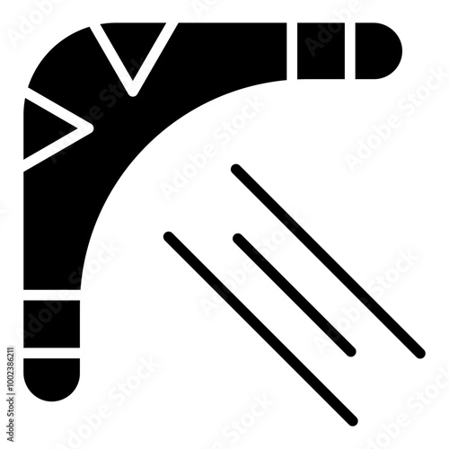 Boomerang Icon Style