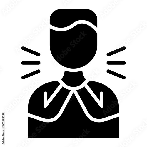 Choking Feeling Icon Style