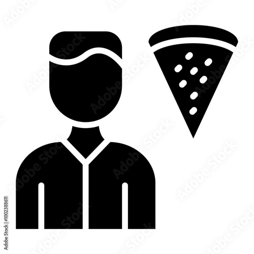 Binge Eating Icon Style
