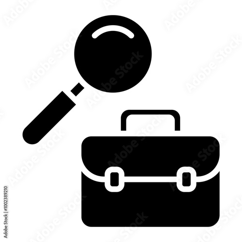 Job Searching Icon Style