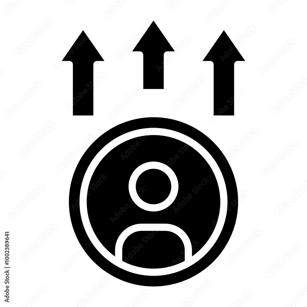 Fototapeta premium Agile Values Icon Style