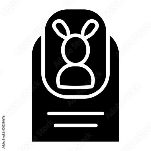 Easter Nail Icon Style