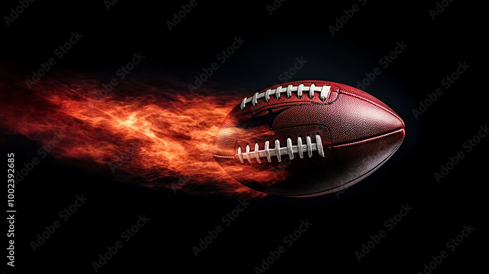 American football field stadium lights helmet and ball touchdown background American football field stadium lights helmet and ball touchdown background