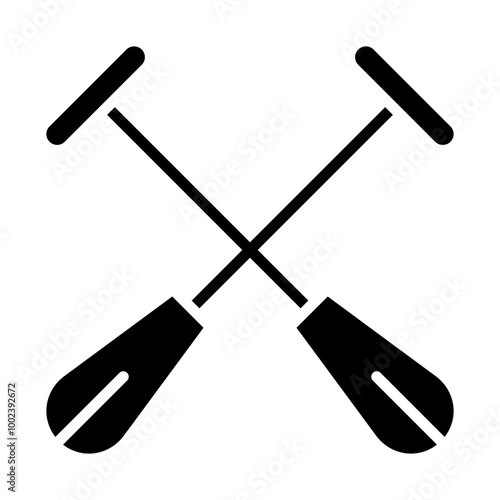 Paddles Icon Style