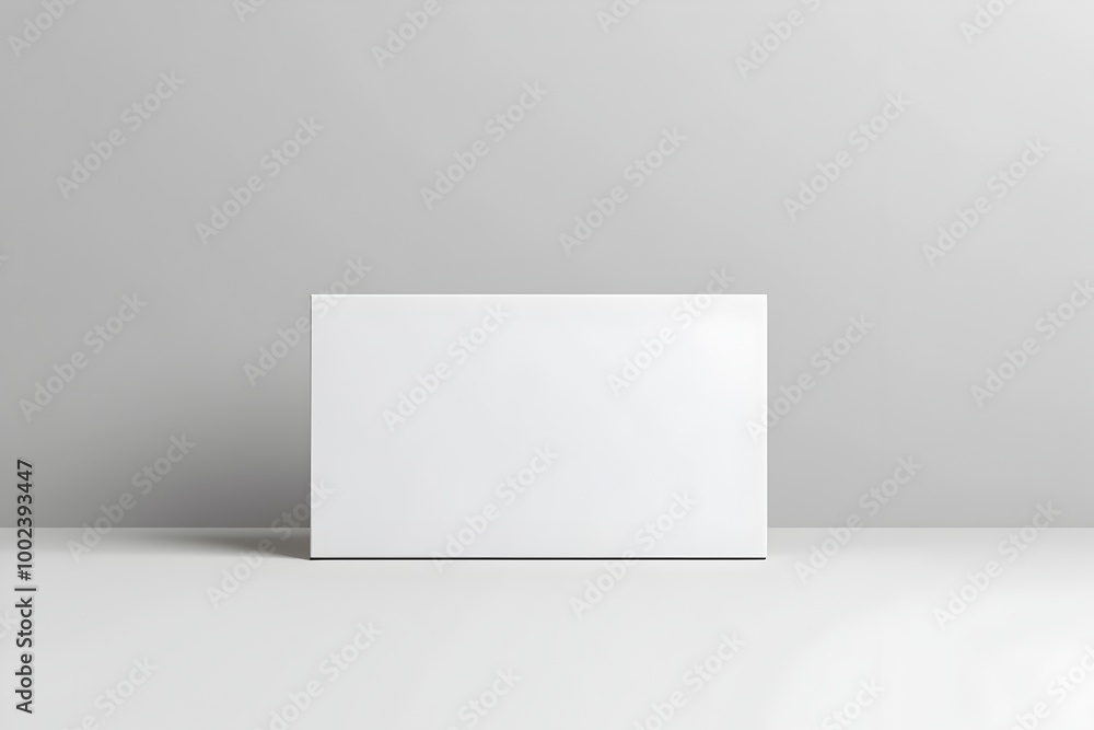 Naklejka premium Minimalist Banner Design with Empty Title Space and Call to Action Elements