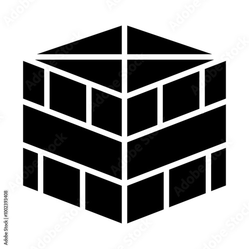 Wooden Box Icon Style