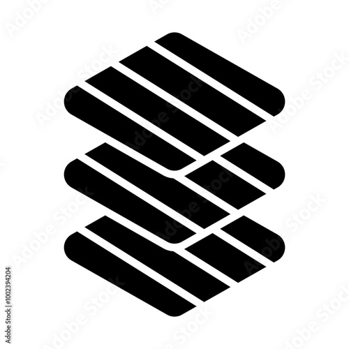 Fabric Layers Icon Style