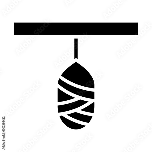 Silk Cocoon Icon Style