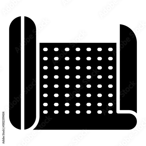 Sand Paper Icon Style