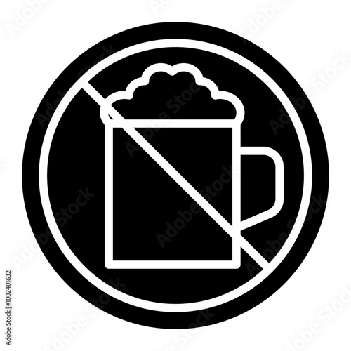 Beer Sign Icon Style