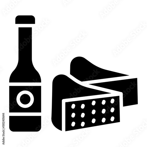 Food and Beer Icon Style
